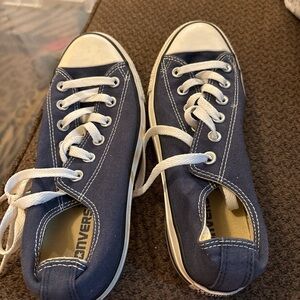 Converse Dark Blue Canvas Shoes
